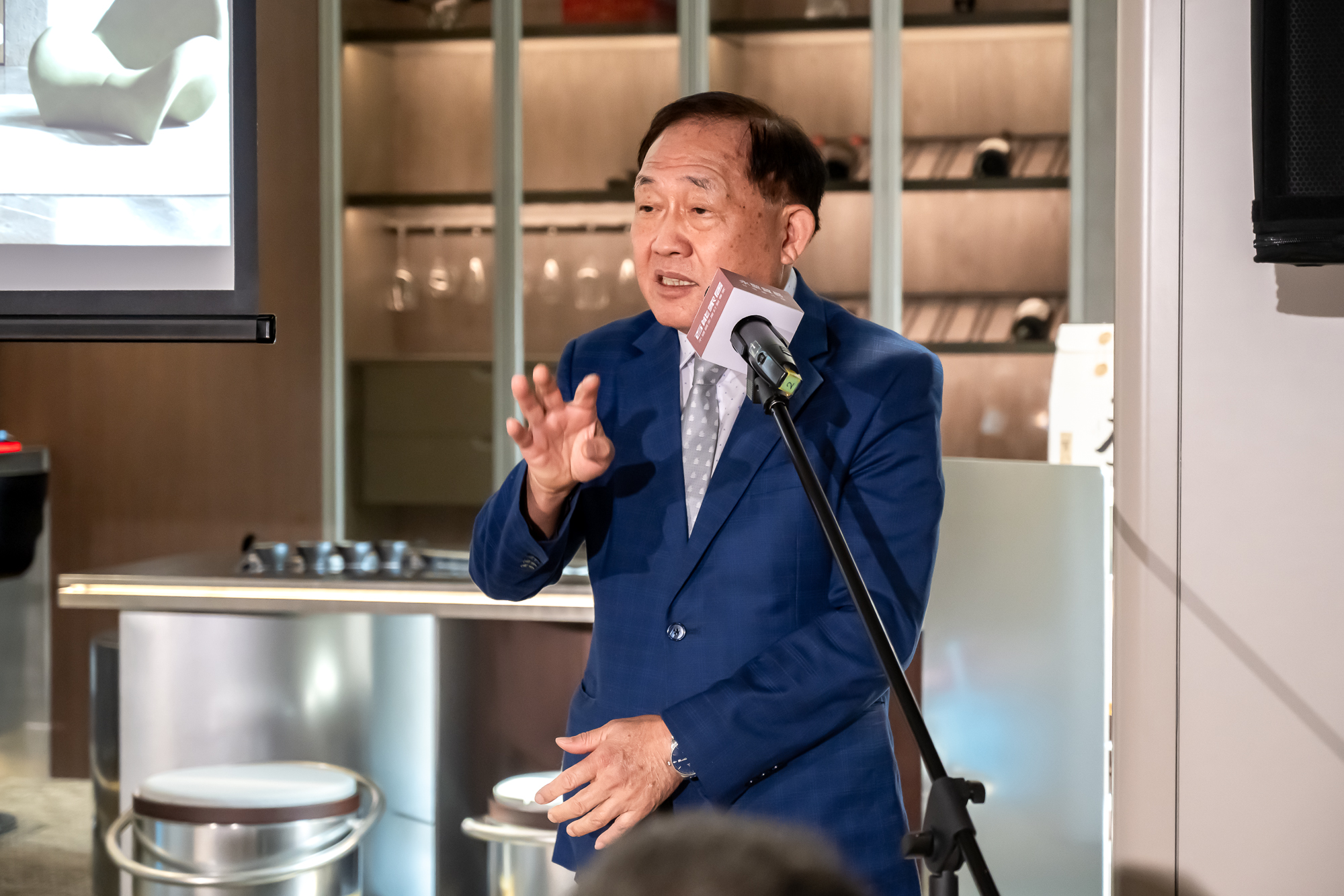 台北市建材公會榮譽理事長暨北大欣集團王振榮董事長致詞